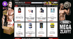 Desktop Screenshot of muscleking.sk
